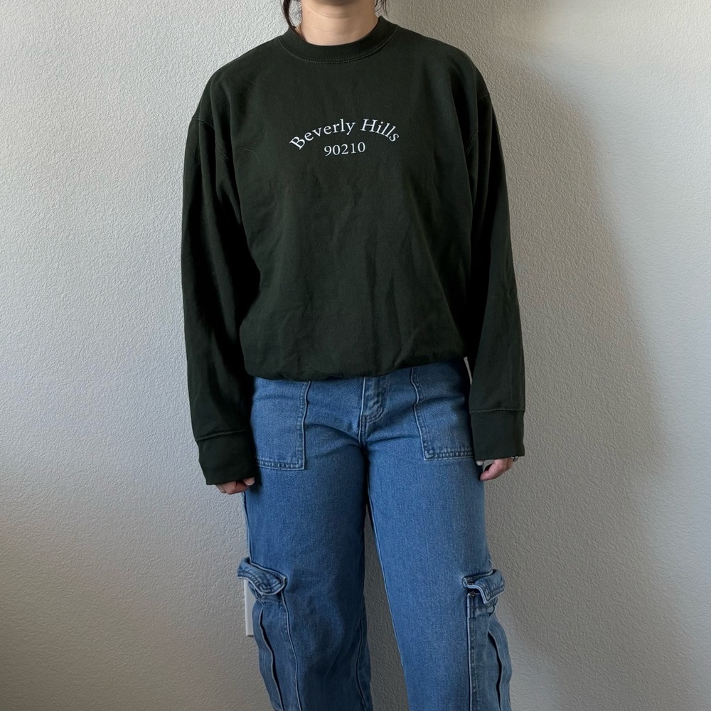 Green Pretty Little Things Crewneck